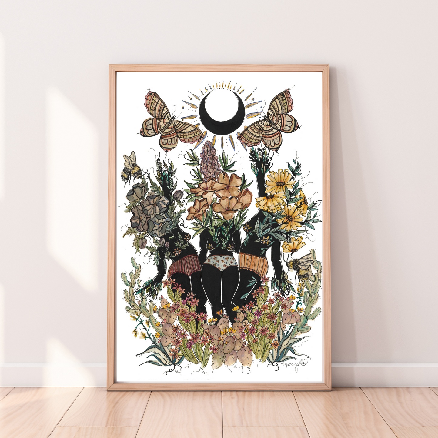 Rise, Art Print