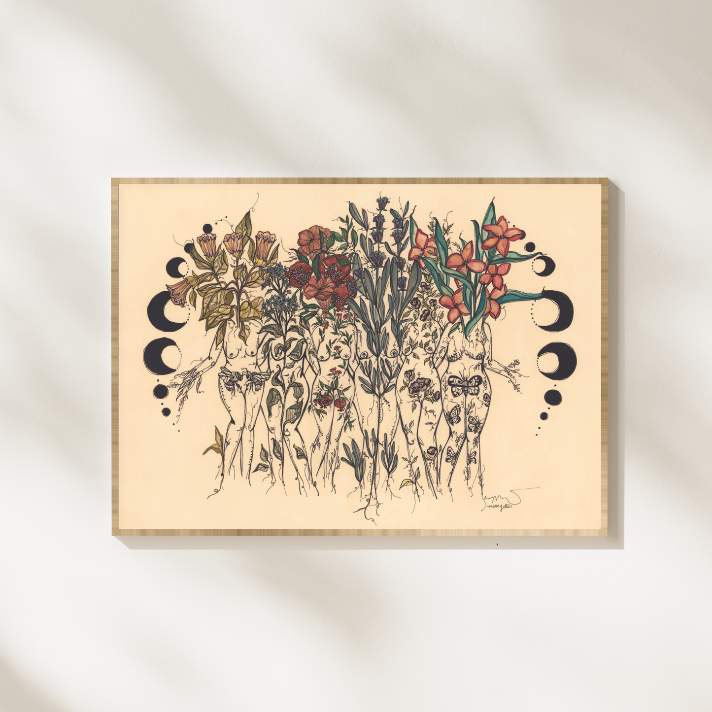 Phases of Reflection, Art Print