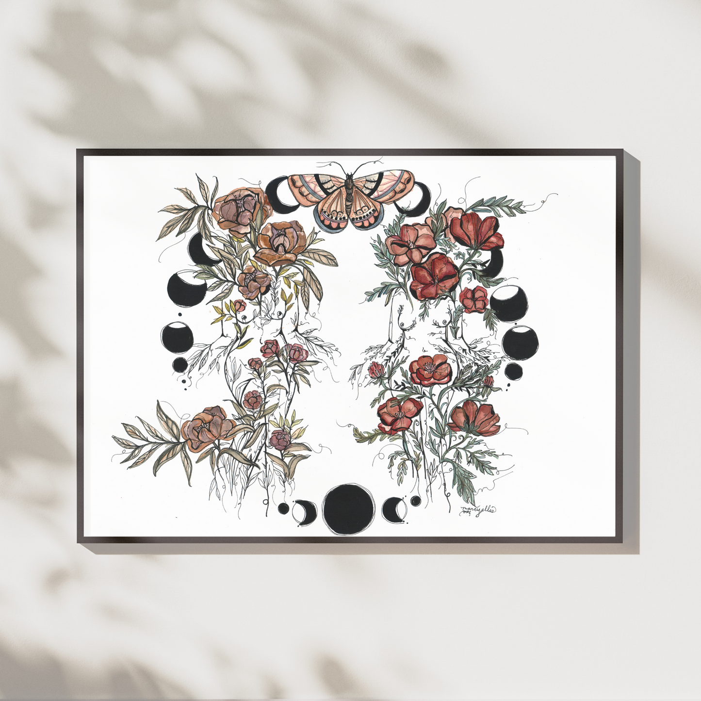 Flora Sisters, Art Print