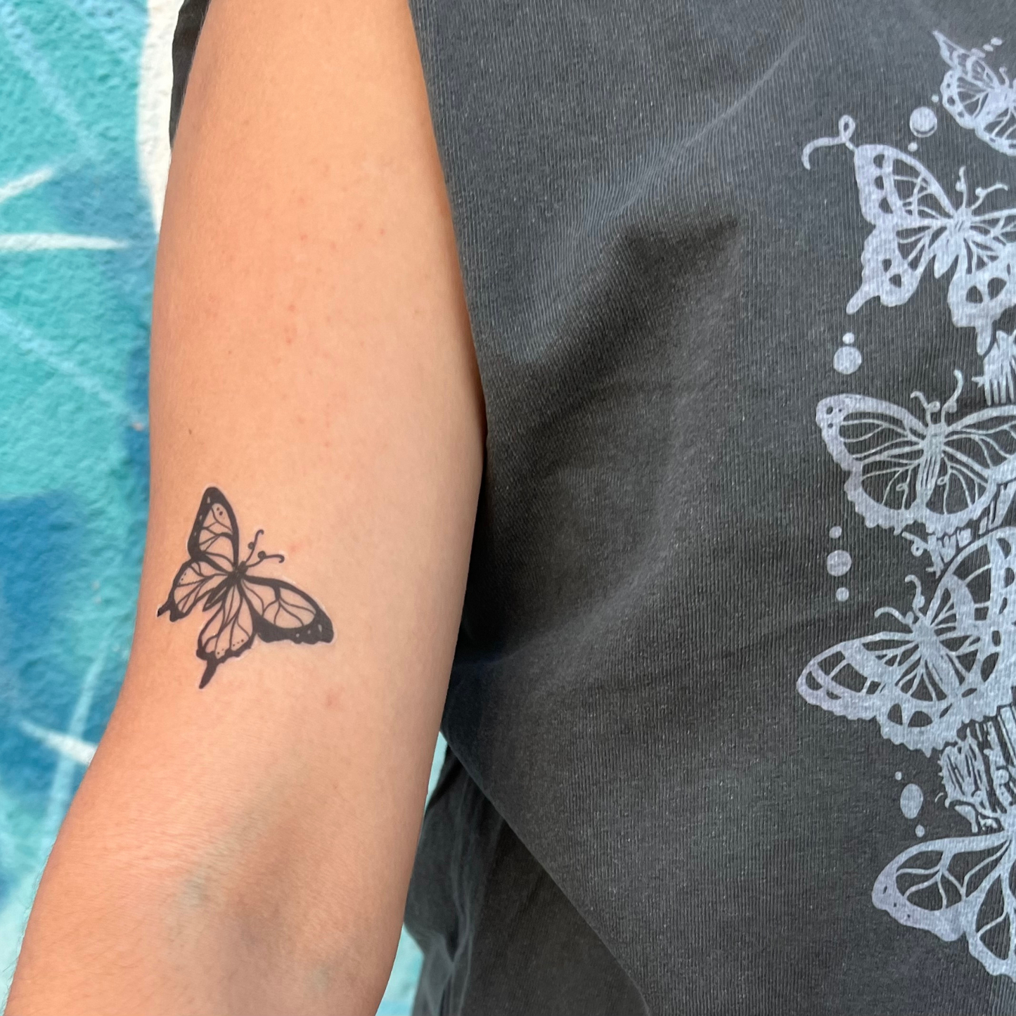 Two Butterfly Temporary Tattoos