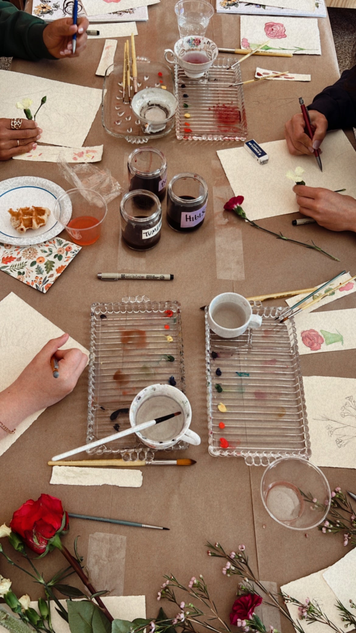 Drawing + Painting Botanicals Workshop, October 5, 10am-12:30pm