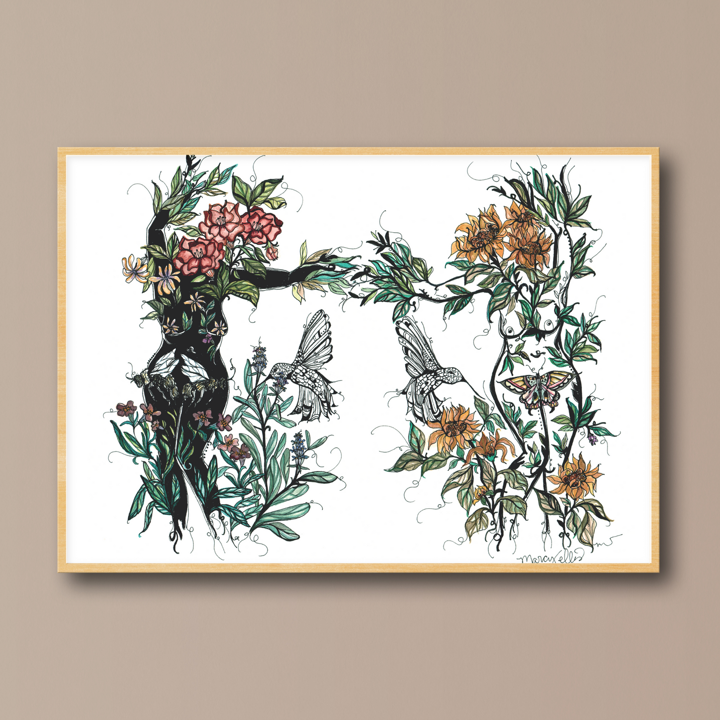 Sisters Of Reawakening, Art Print