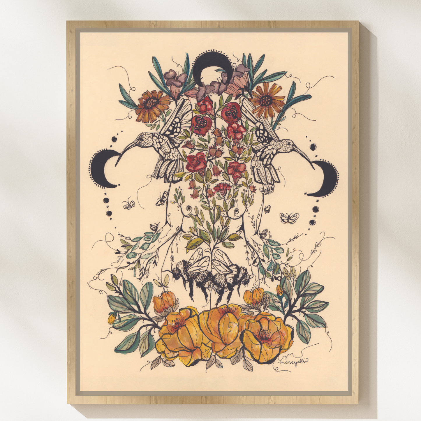 Nourish Mother Earth Art Print