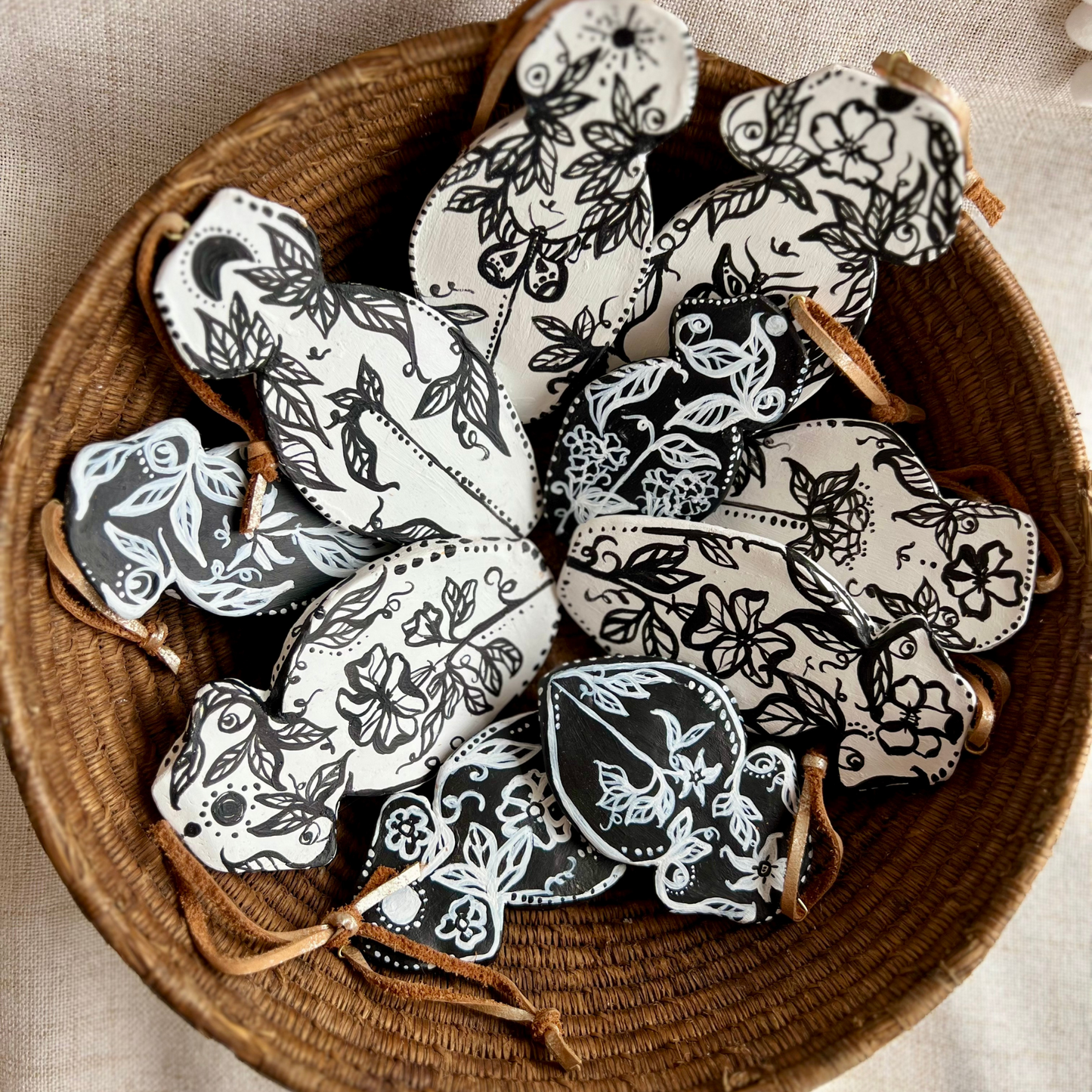 Ceramic Goddess Ornament