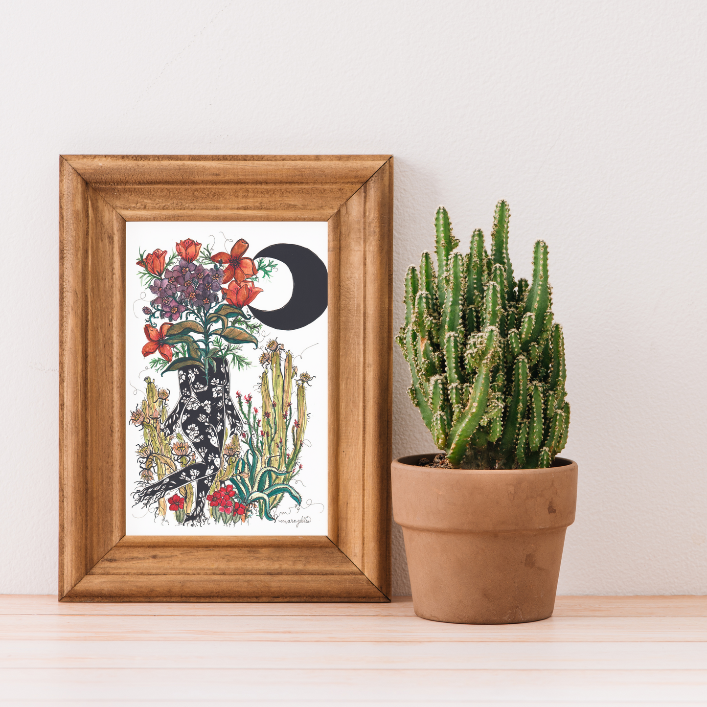 Queen Of Resilience, Art Print