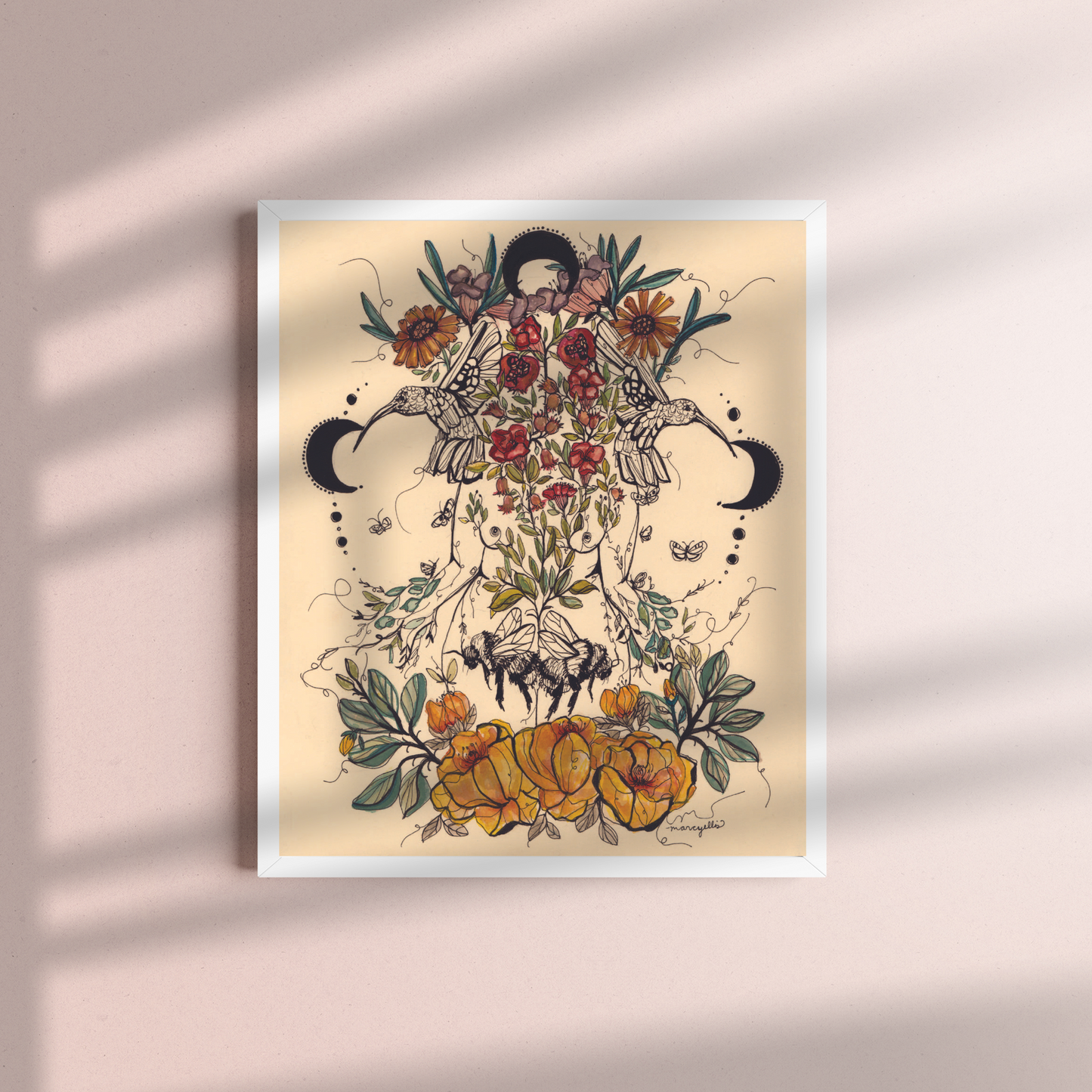 Nourish Mother Earth Art Print
