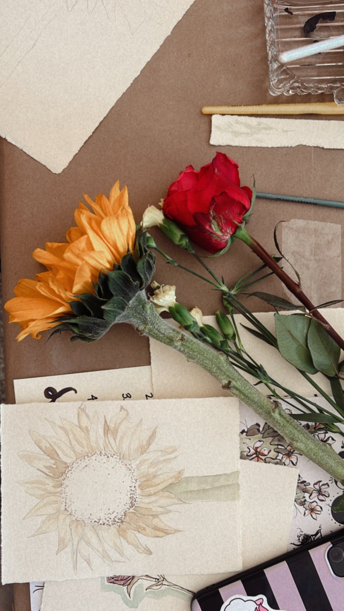 Drawing + Painting Botanicals Workshop, October 5, 10am-12:30pm