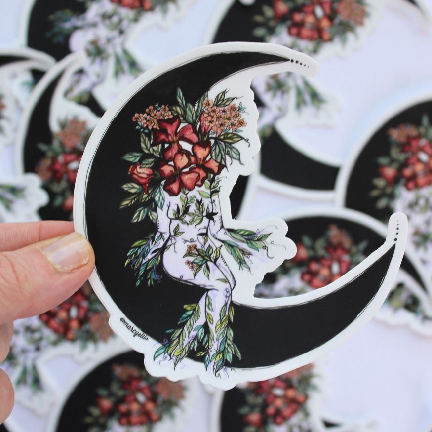 Sticker, Over The Moon