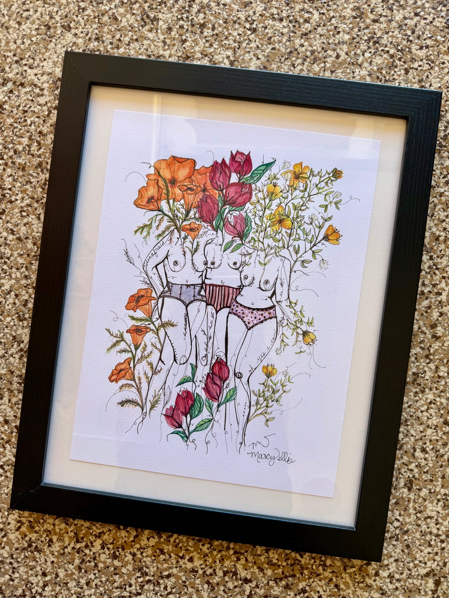 Empowered, Framed Art Print