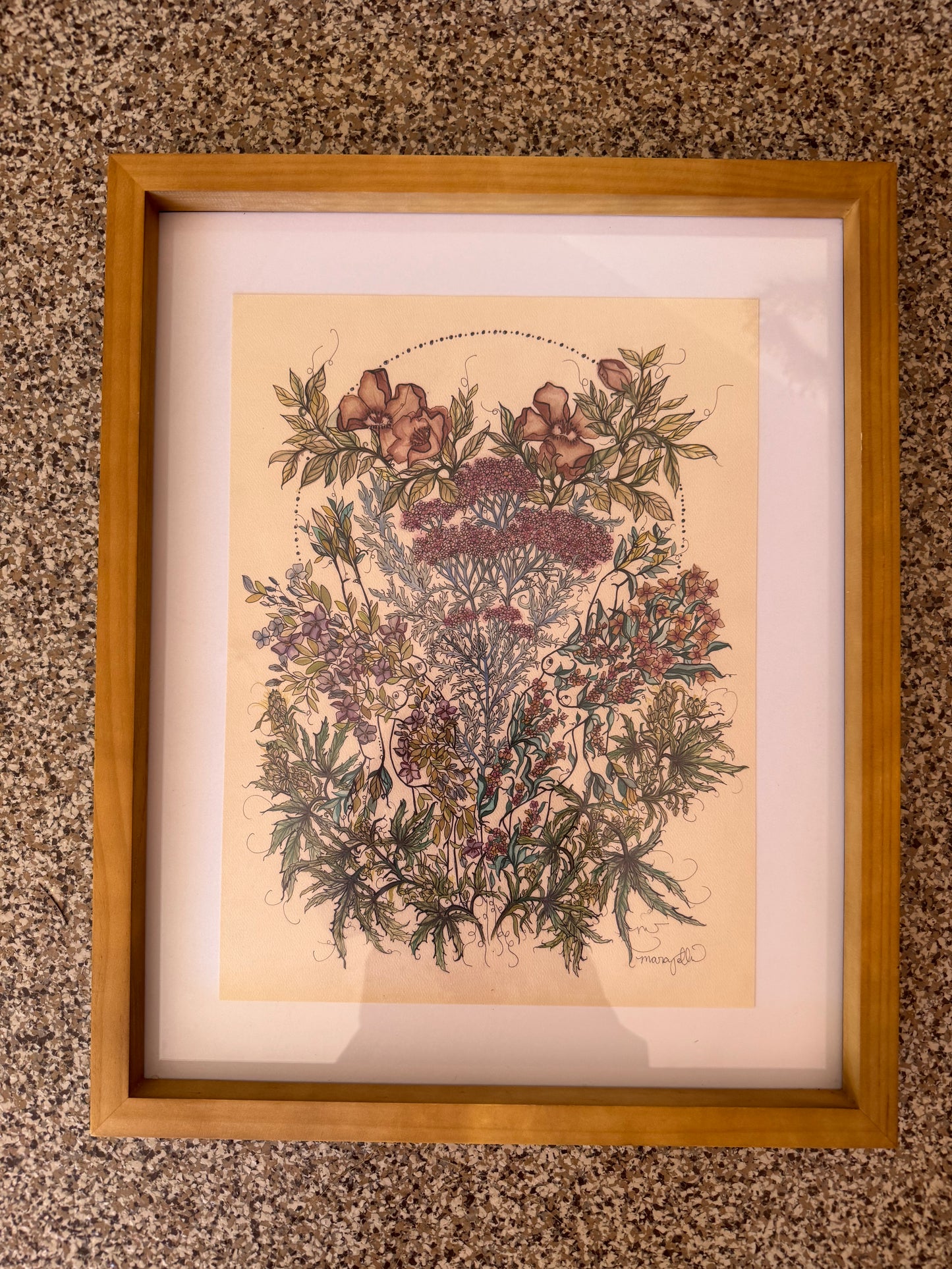 My Healing, Framed Art Print