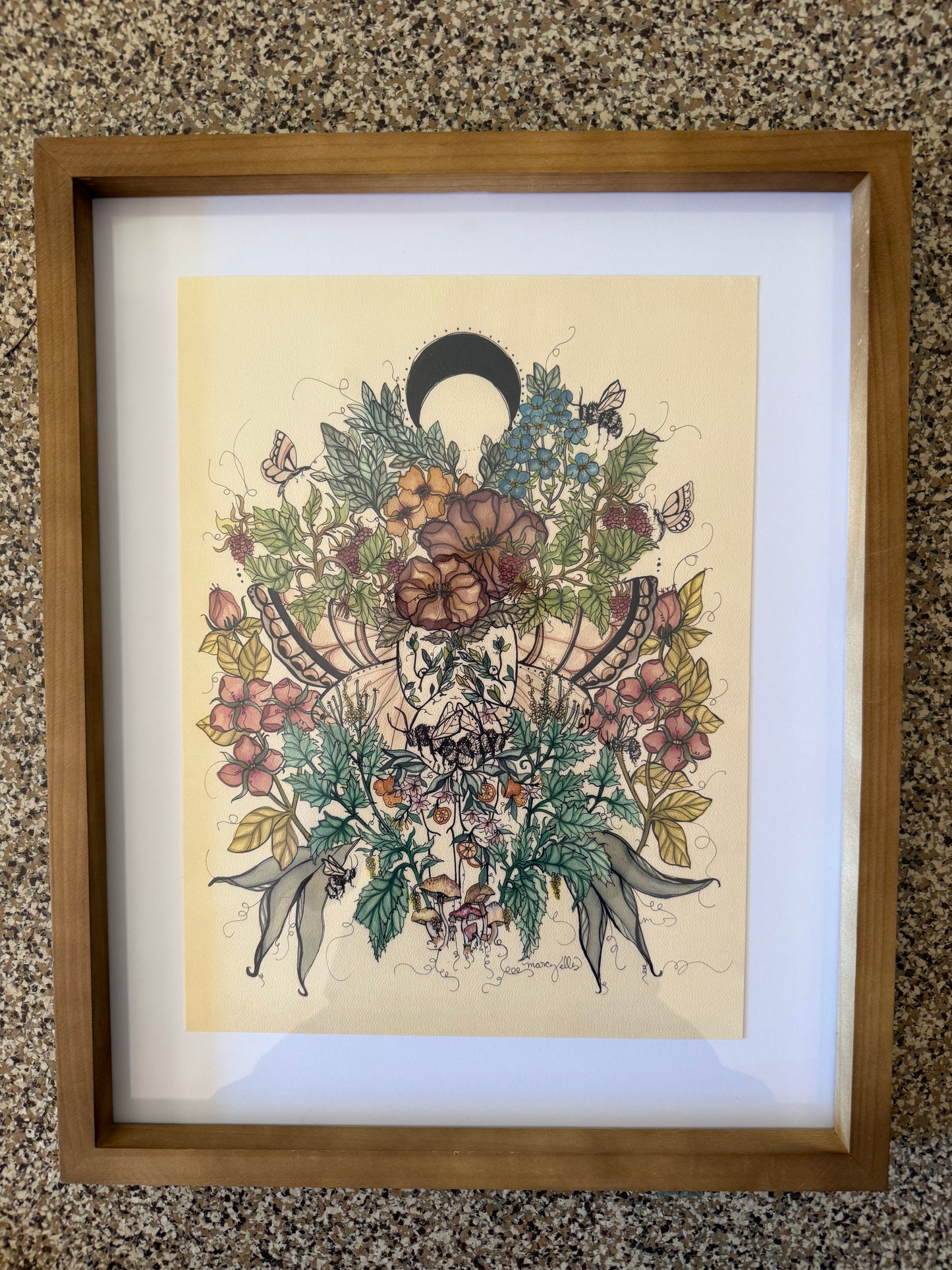 Solace, Framed Art Print