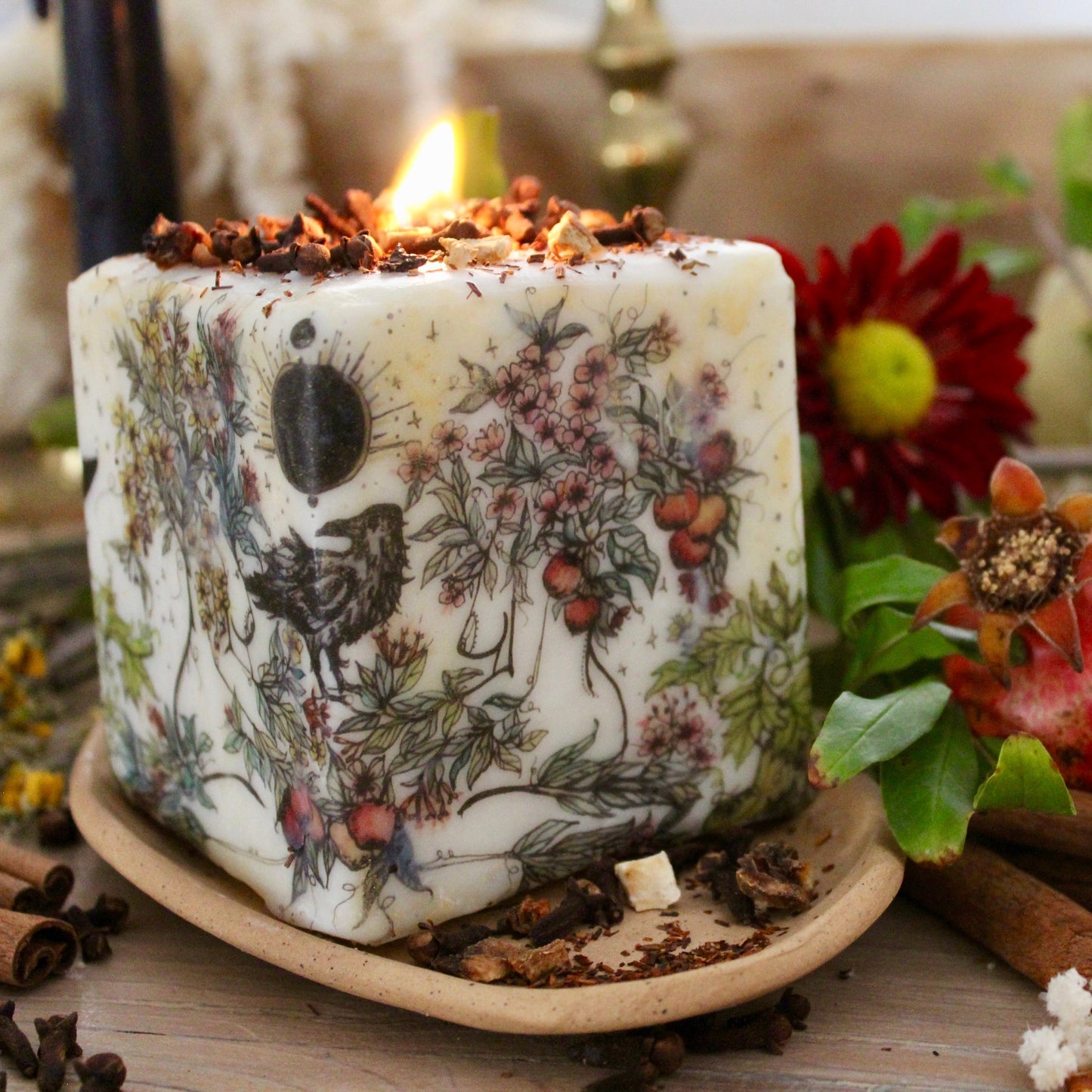 MABON, Fall Equinox Candle, Seasonal Candle Story