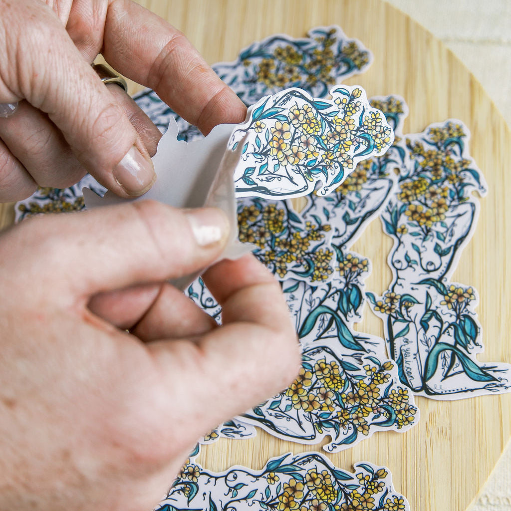 Anemone Sister Sticker