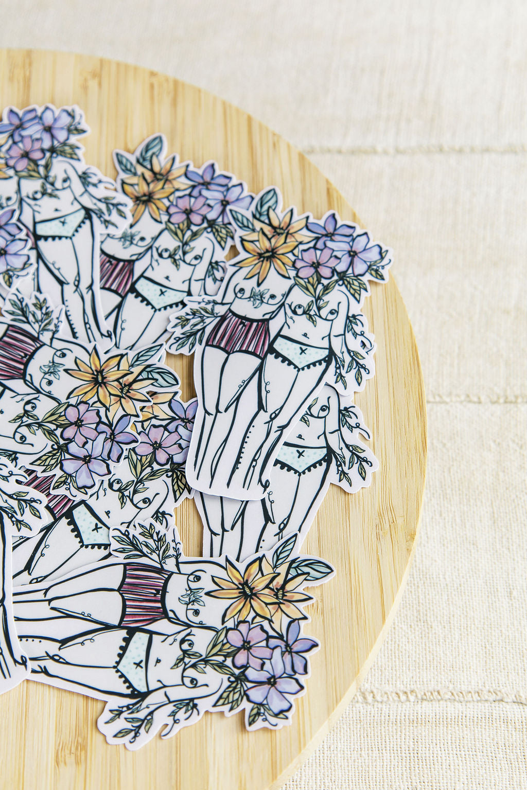 Flora Sisters Sticker