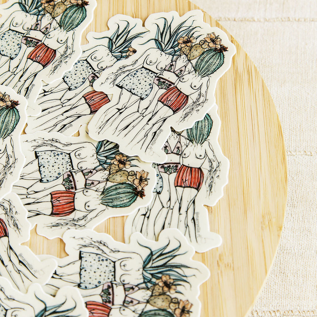 Desert Sisters Sticker