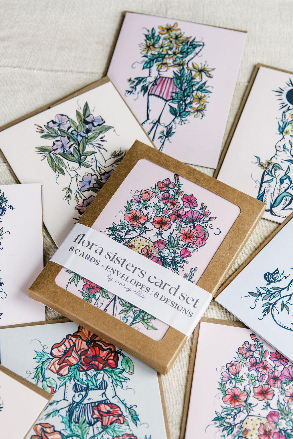 Flora Sisters Card Set