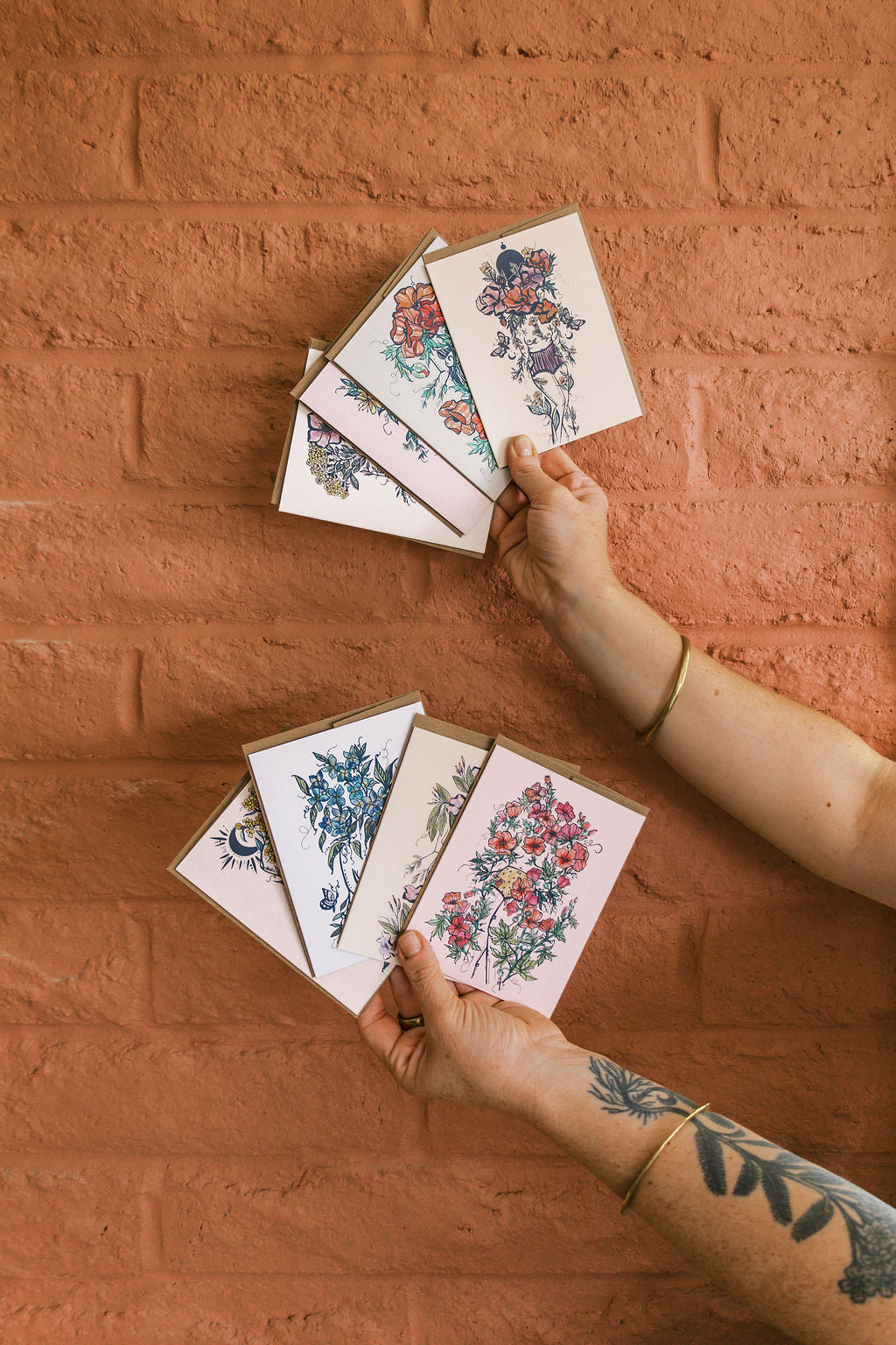 Flora Sisters Card Set