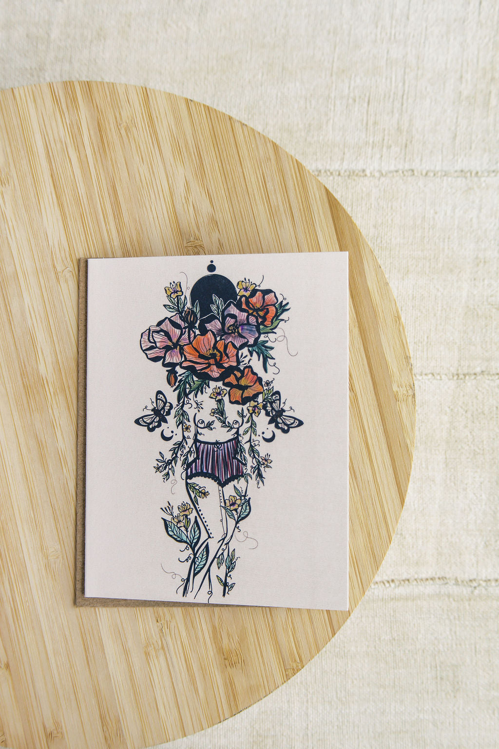 Rosa Card