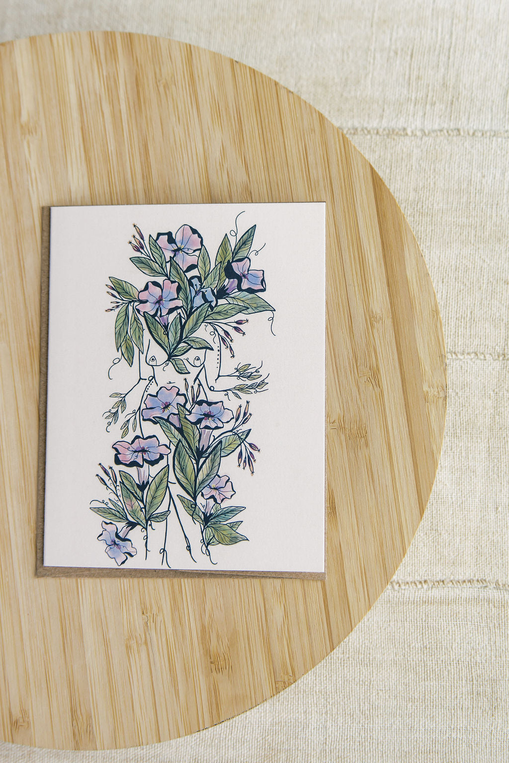 Geranium Card