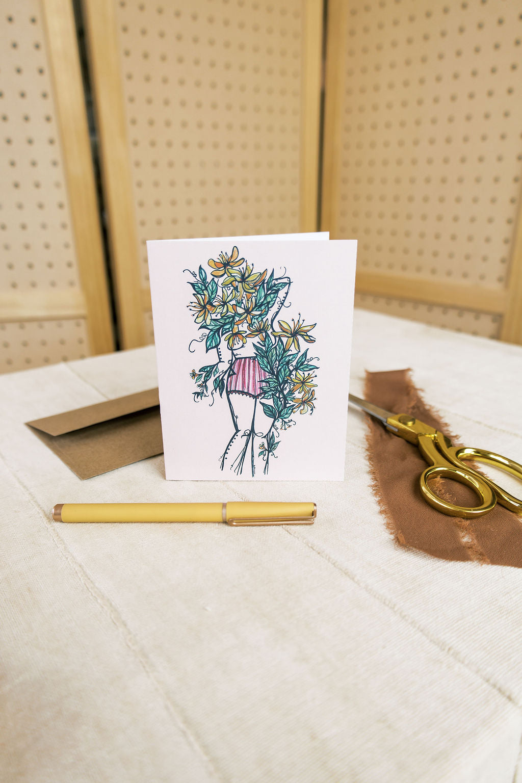 Honeysuckle Card