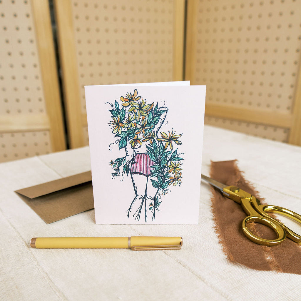 Honeysuckle Card