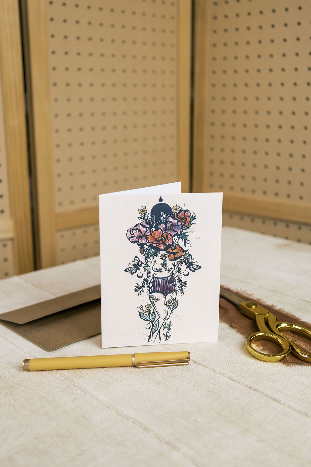 Rosa Card
