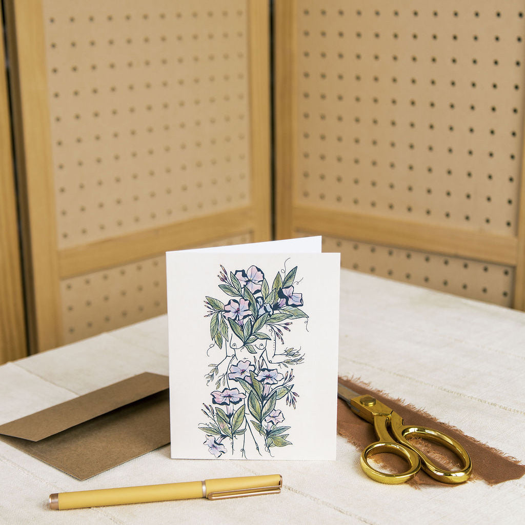 Geranium Card