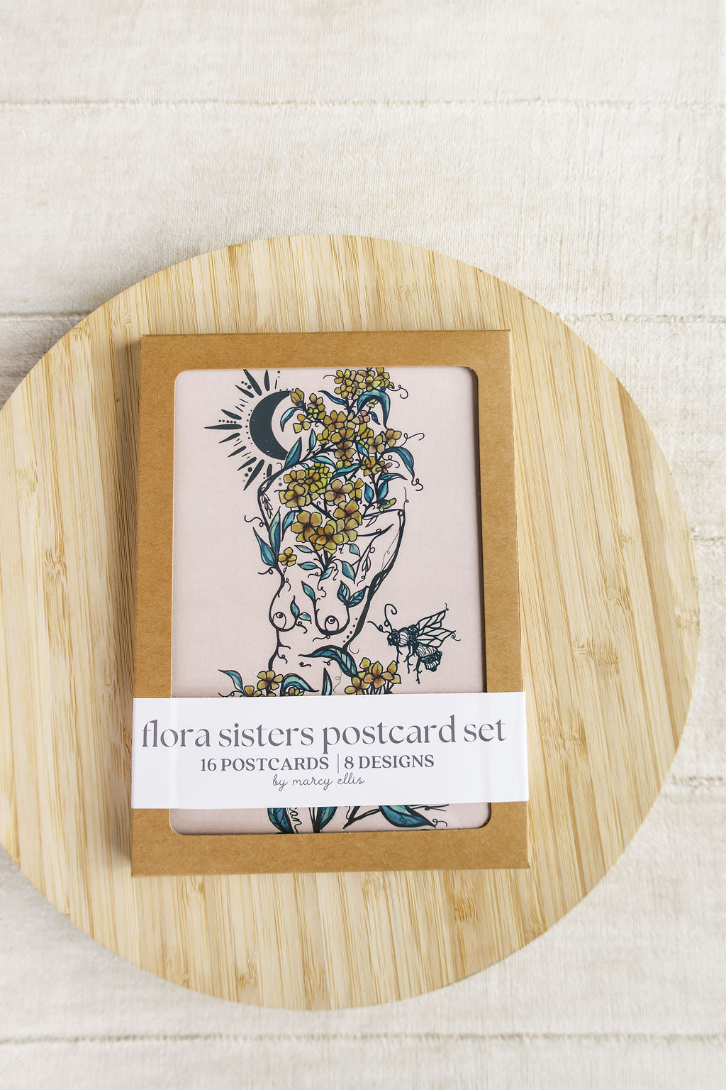 Flora Sisters Postcard Set