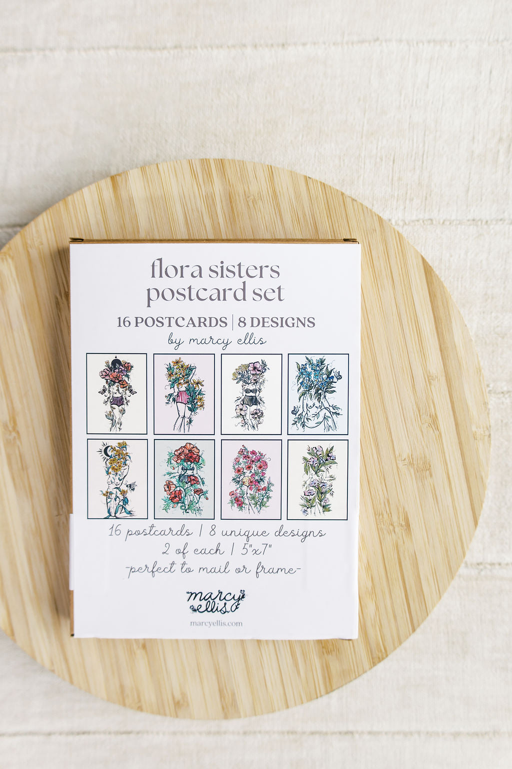 Flora Sisters Postcard Set