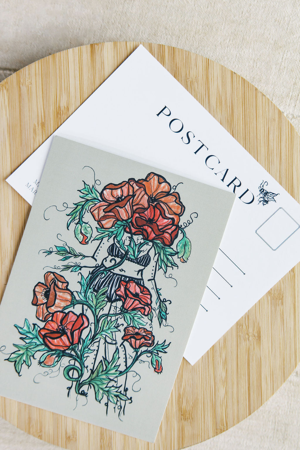 Flora Sisters Postcard Set