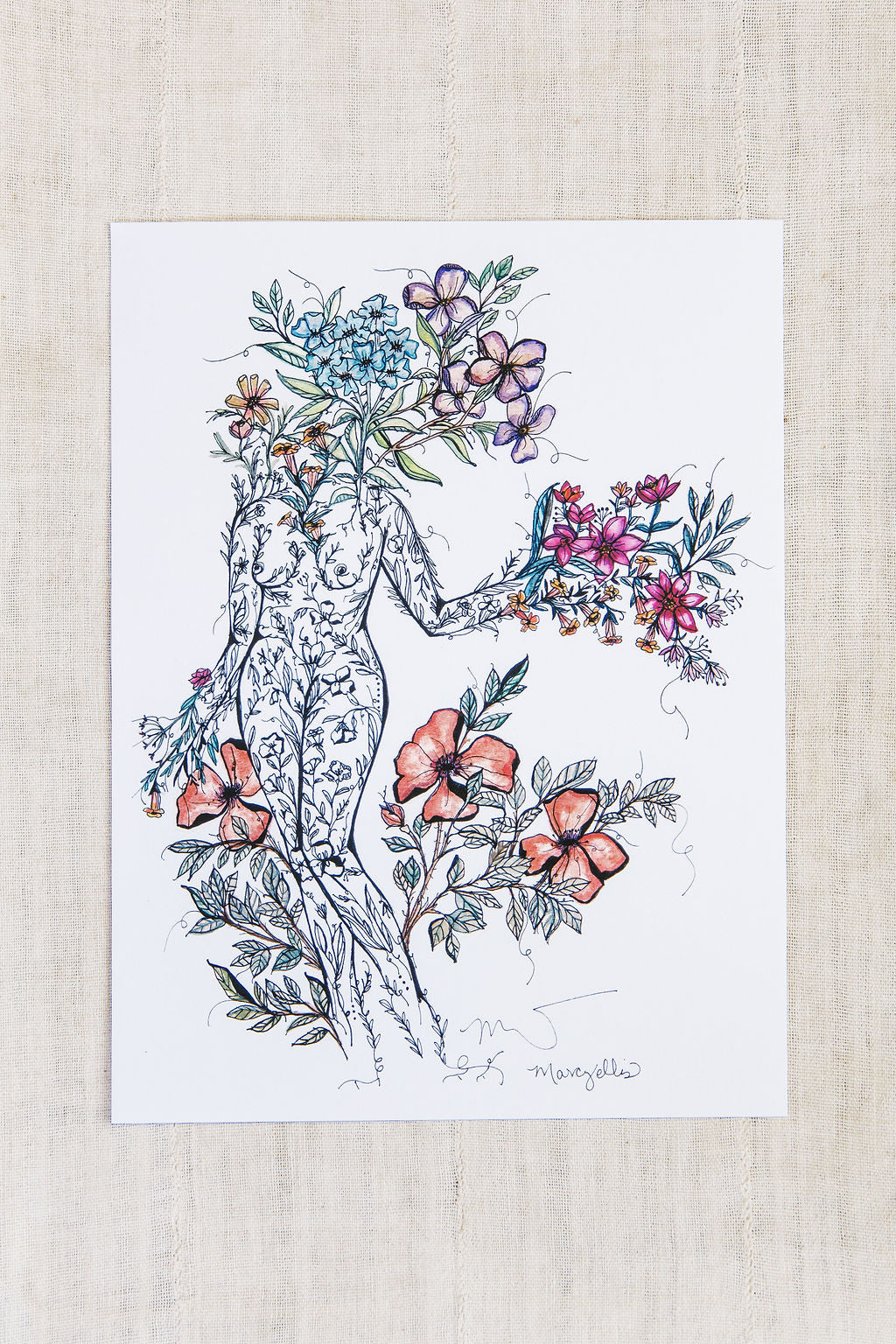 Offerings Of Love Art Print
