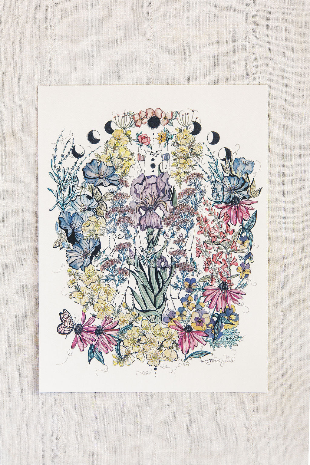 Our Secret Garden Art Print
