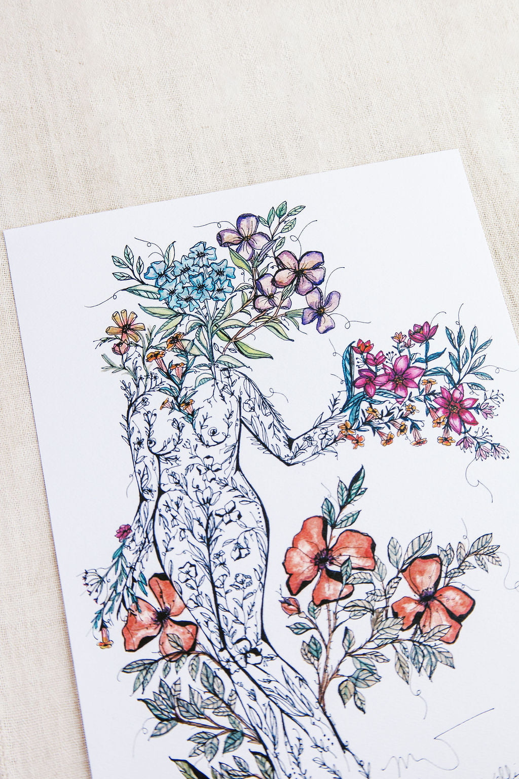 Offerings Of Love Art Print
