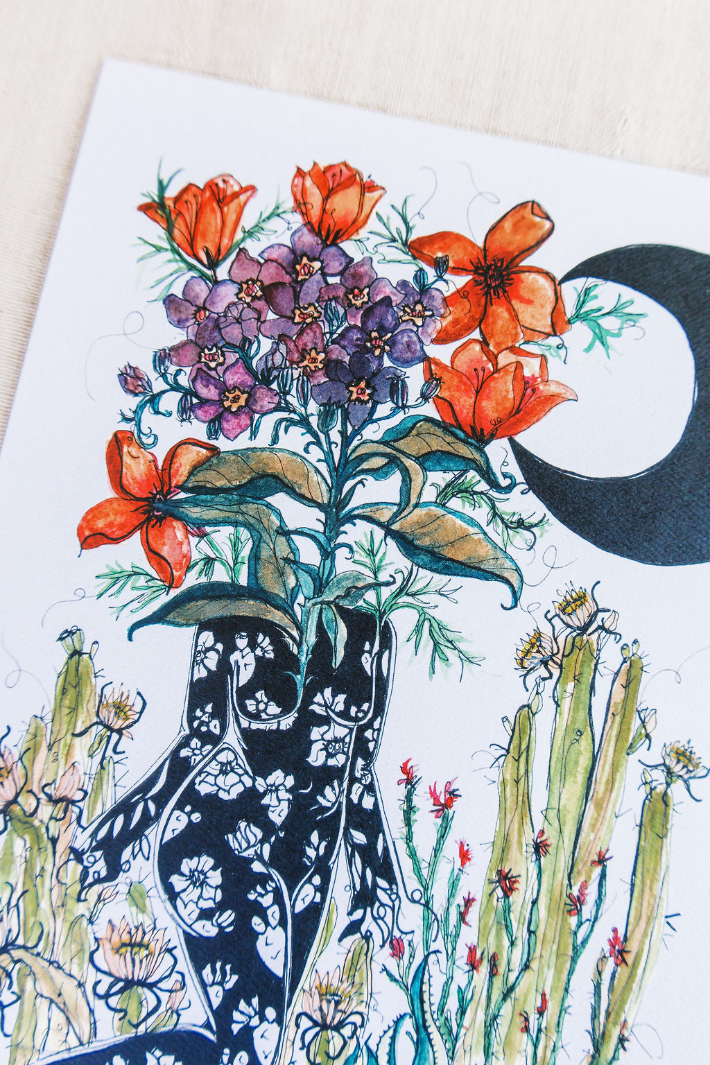 Queen Of Resilience Art Print