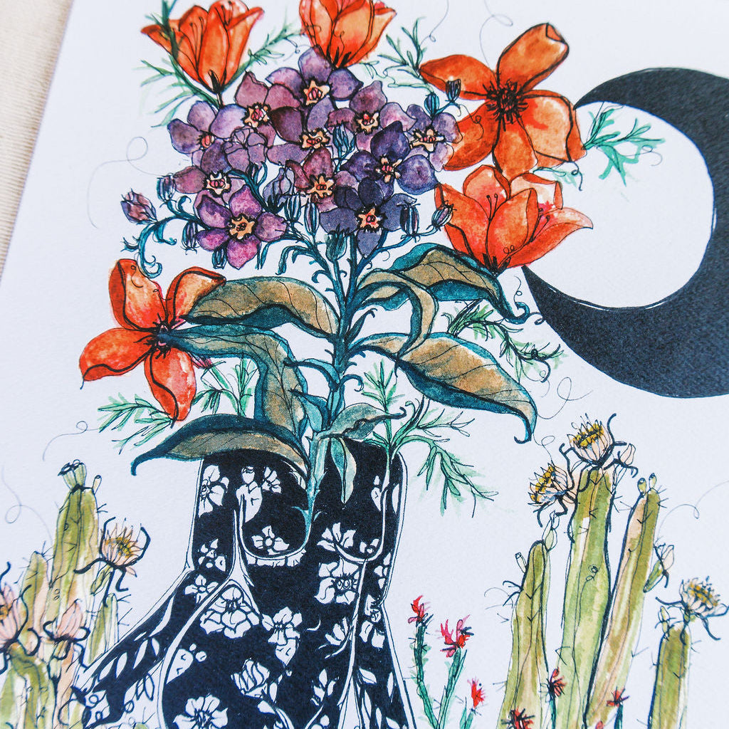 Queen Of Resilience Art Print