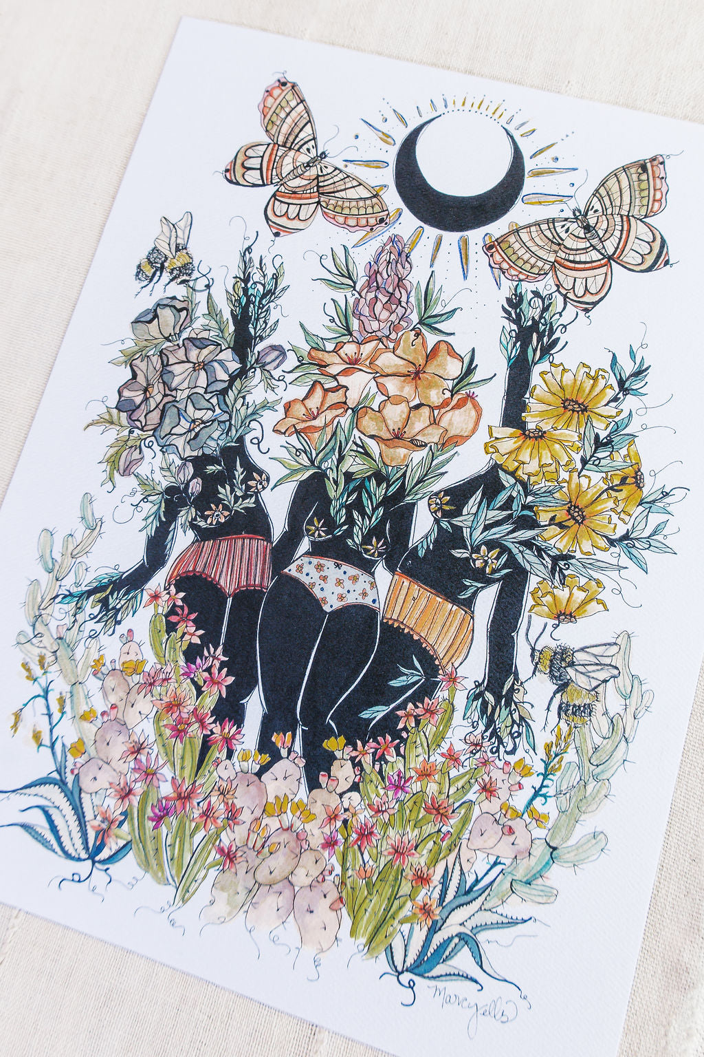 Rise Art Print