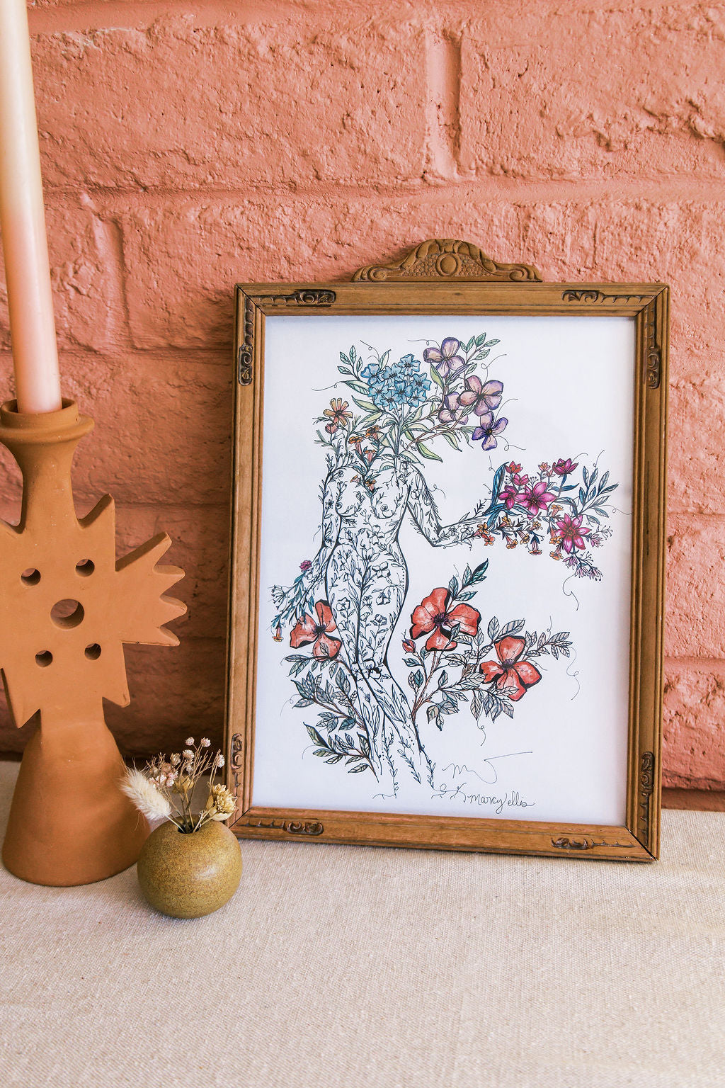 Offerings Of Love Art Print