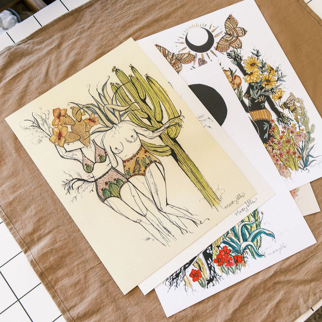 Desert Rats Art Print