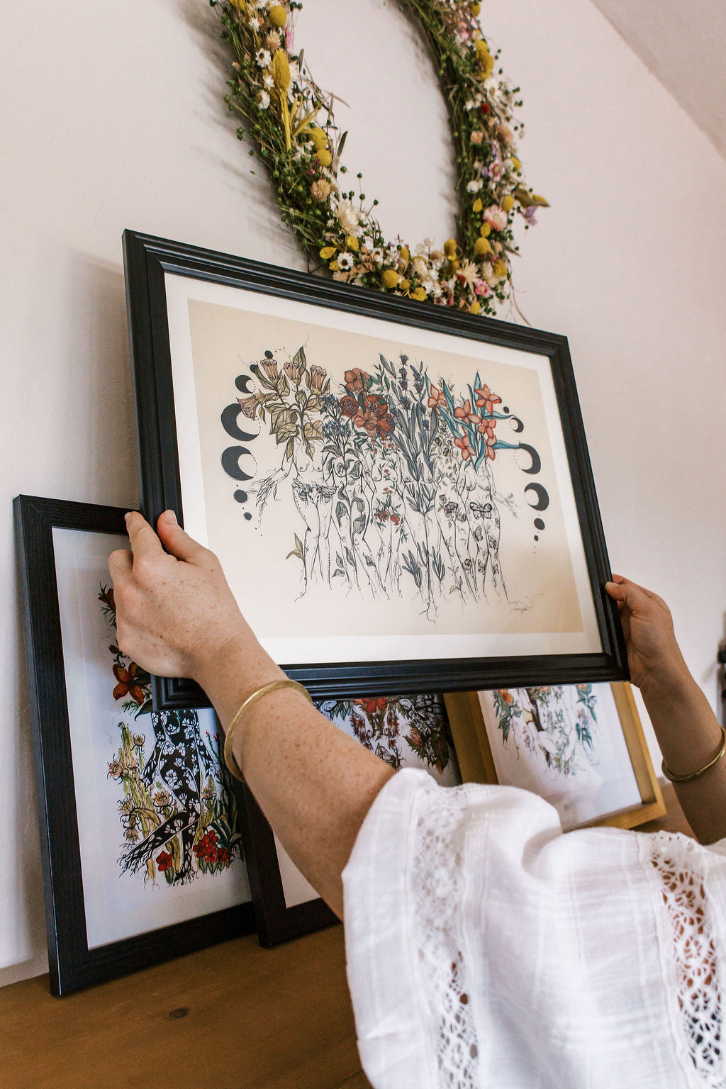 Phases of Reflection Art Print