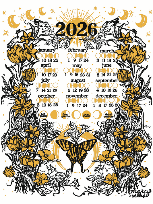 2026 Moon Calendar PREORDER