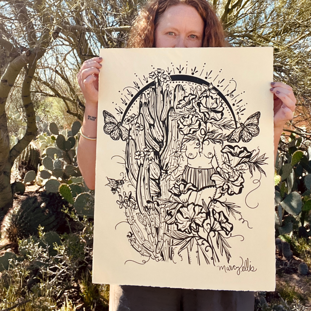 Desert Sol, Art Print