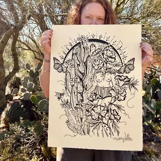 Desert Sol, Art Print