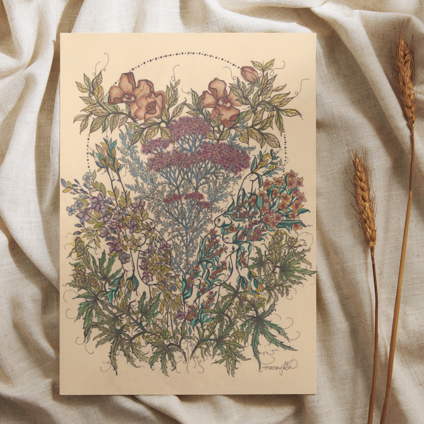 My Healing, Art Print