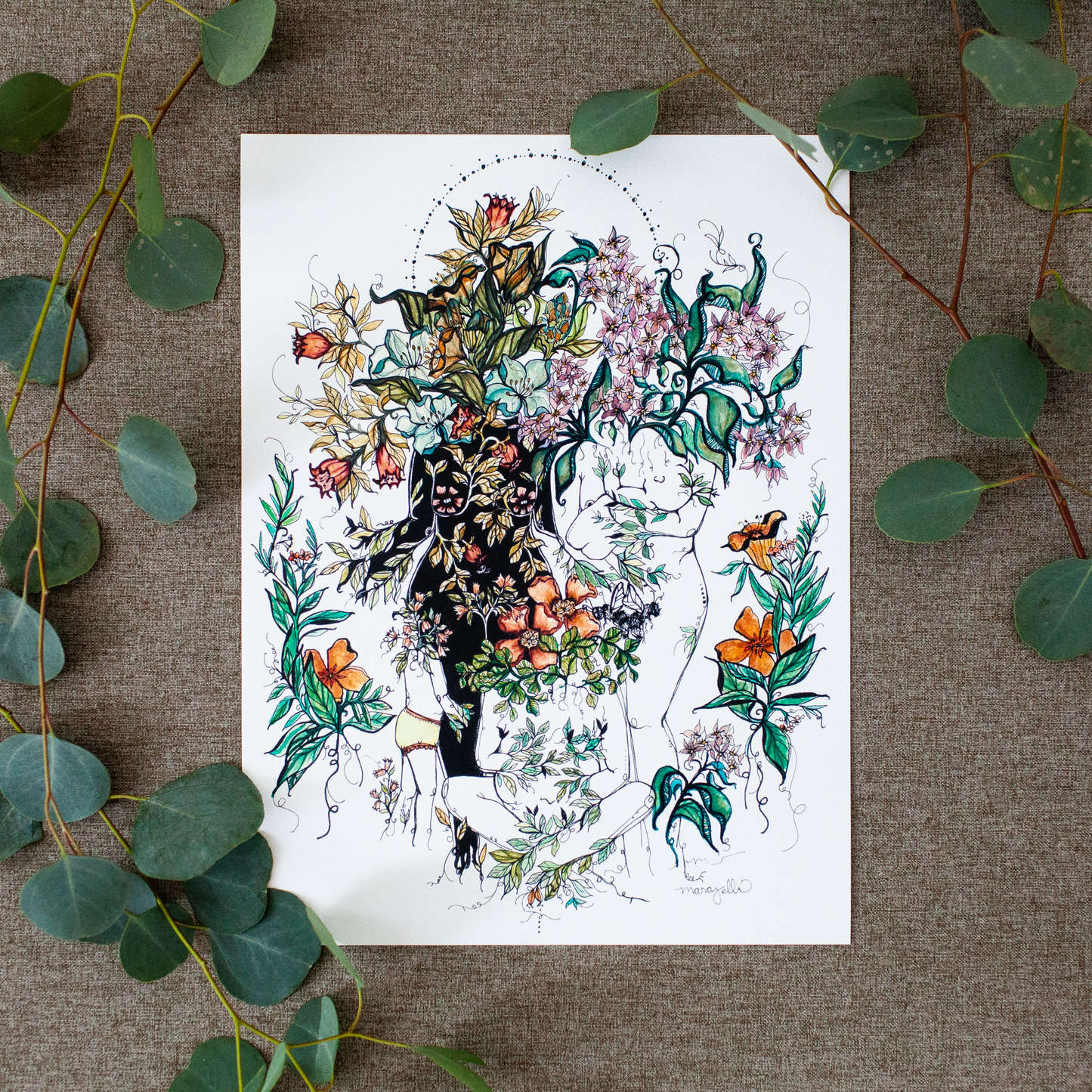 Sweet Seedlings, Art Print