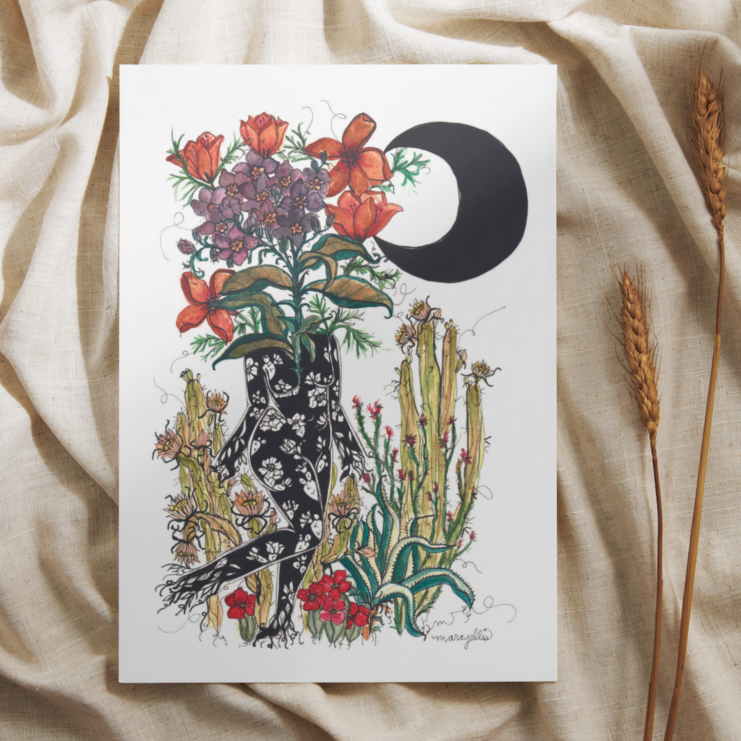 Queen Of Resilience, Art Print