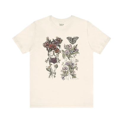 Rosa + Geranium Flora Sister, Short Sleeve Tee