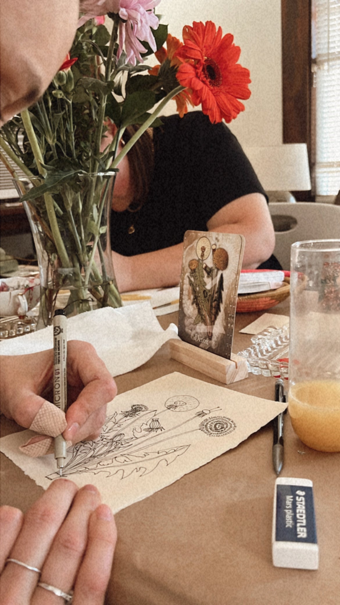 Botanical Watercolor + Drawing Workshop, Oct. 18, 6-8pm @ Marcy's Studio