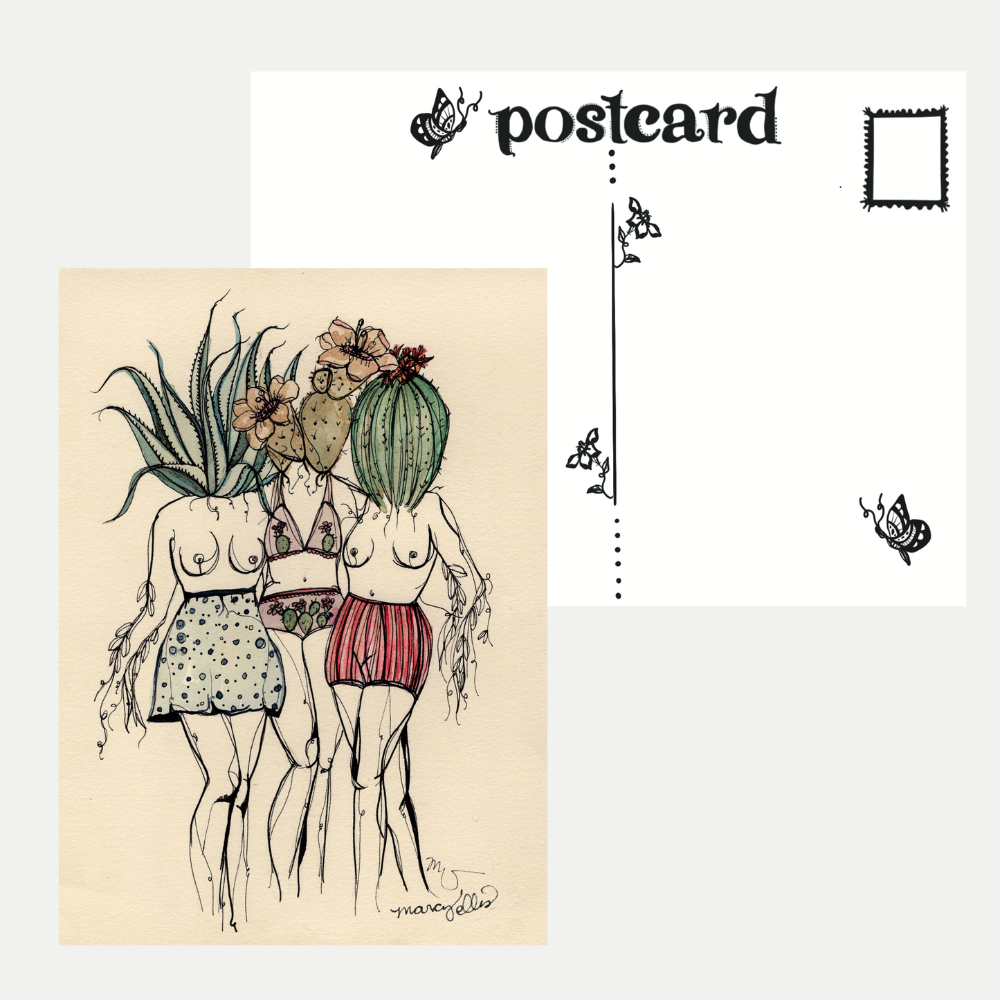 Set of 12 Postcards