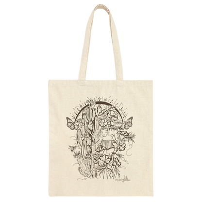 Desert Sol, Cotton Canvas Tote