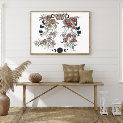 Flora Sisters, Art Print